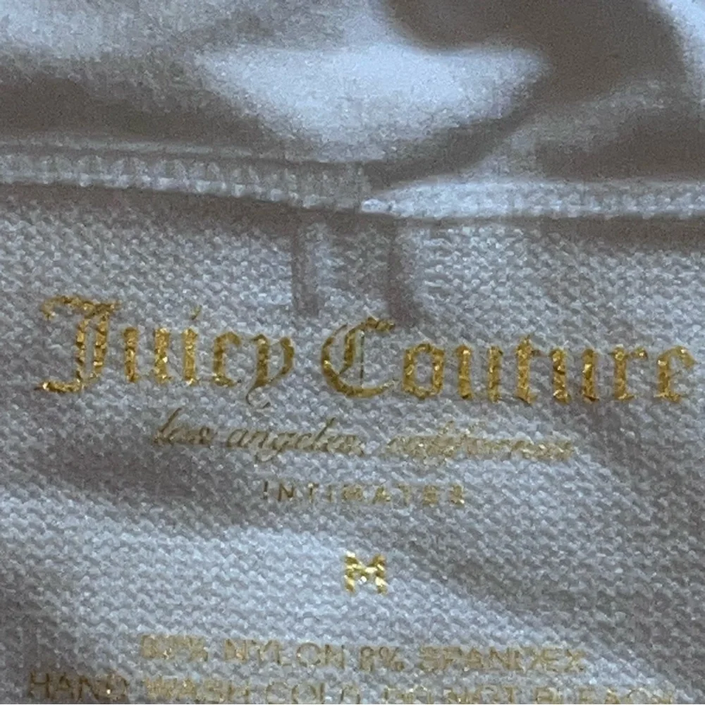 Juicy Couture White Medium‎ Bling Embellishments Seamless Bralette